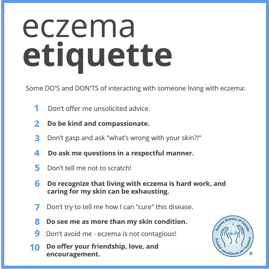 Eczema Etiquette Eczema Etiquette